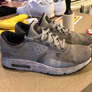 Nike Air max zero silver. Size 12